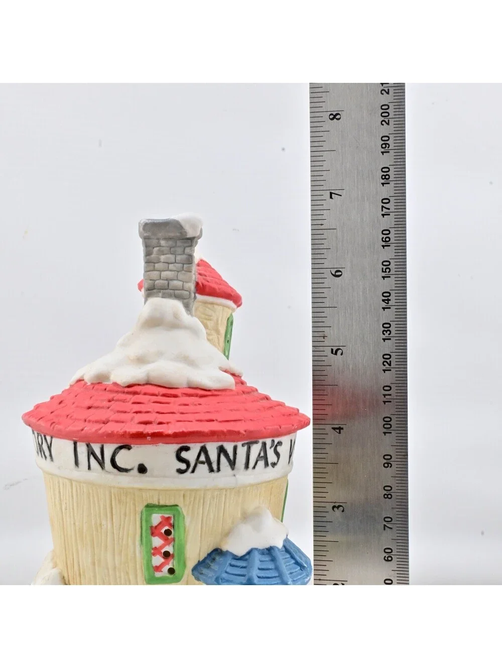 1993 Mercuries USA Santa's Teddy Bear Factory Christmas Village..NO LIGHT/BOX